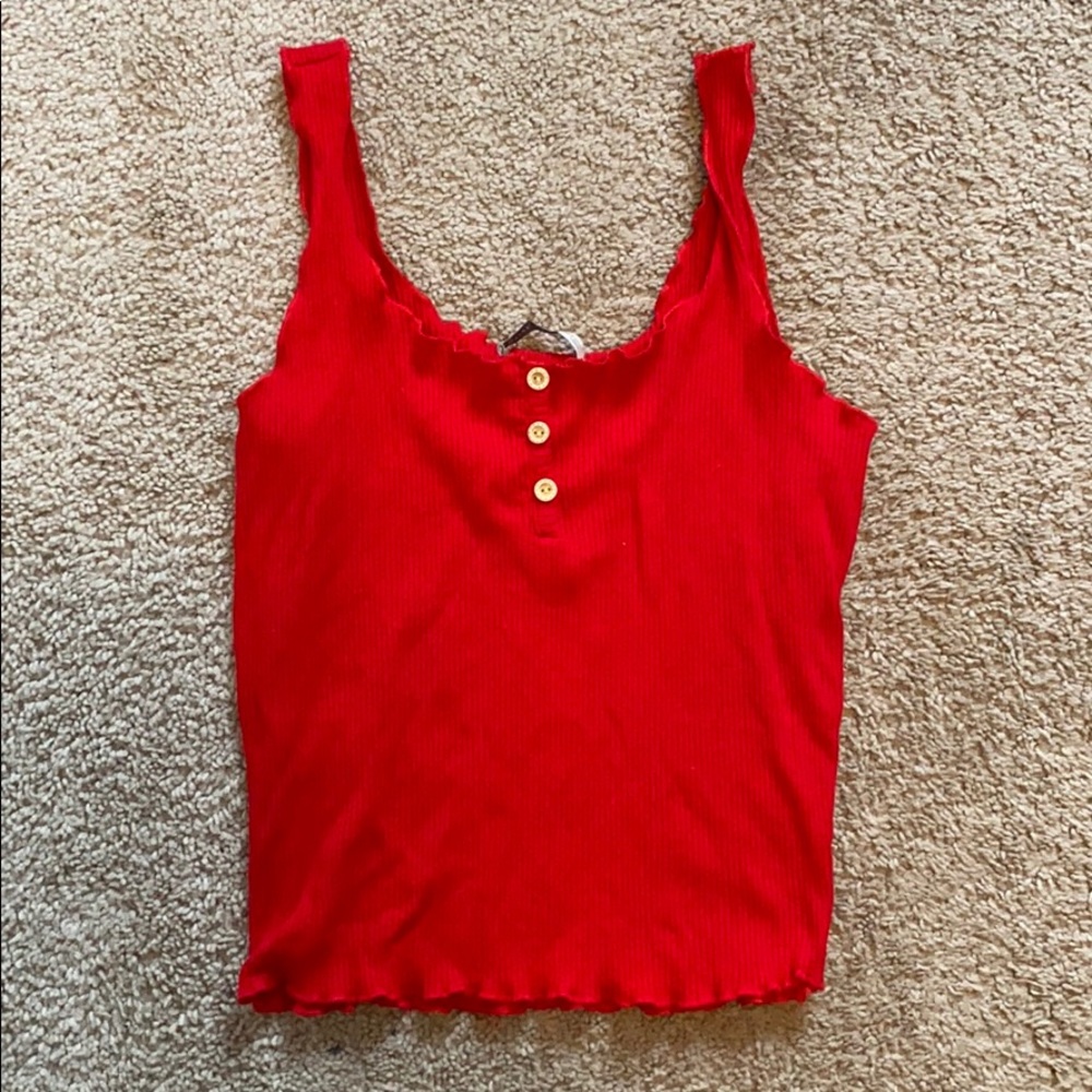 Red button tank!